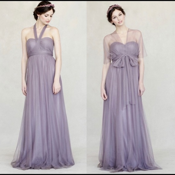 Jenny yoo annabelle bridesmaid dress in lilac - Picture 2 of 8